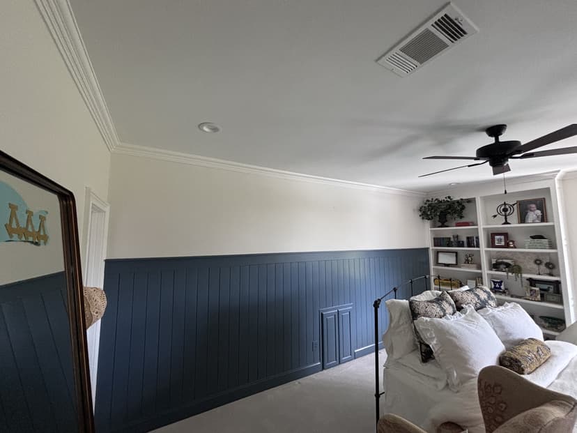 Shiplap Accent Wall